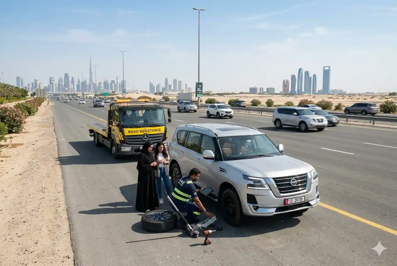 UAE motorists benefiting from road safety and motoring support services