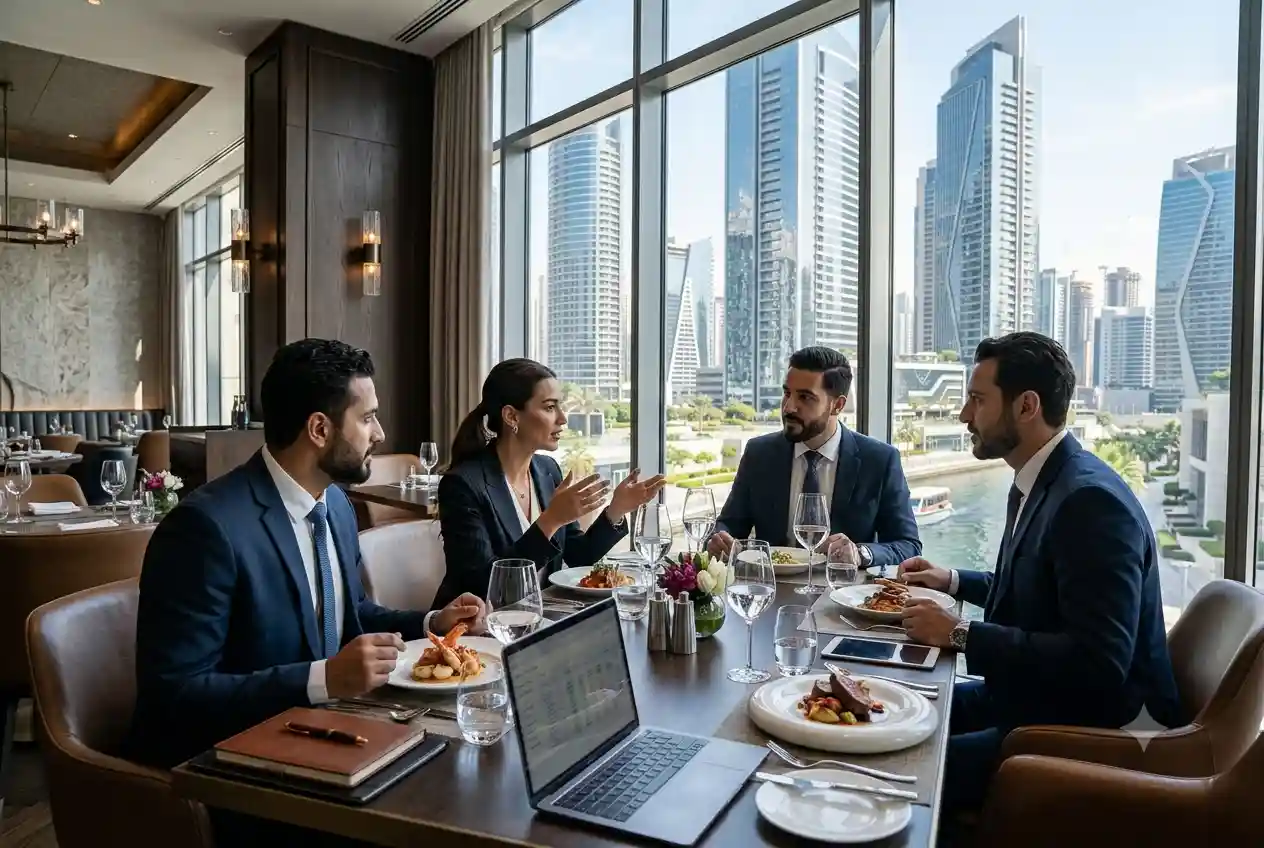 Business Lunch Near Me in Dubai: How to Find the Best Professional Dining Spots