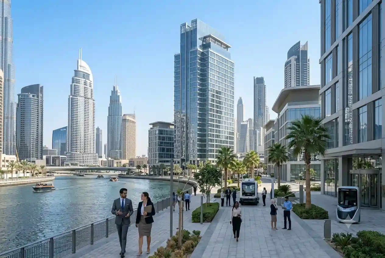 Citadel Tower commercial office building in Business Bay Dubai