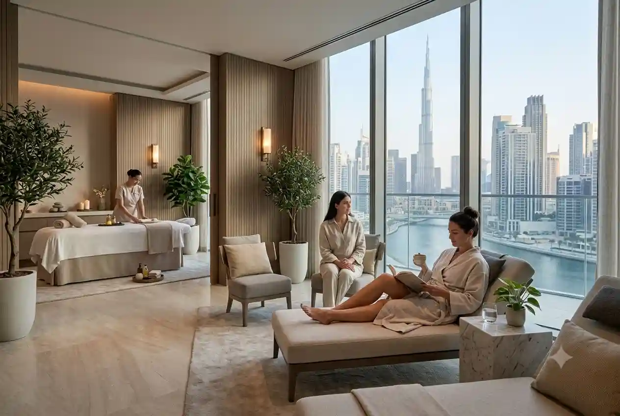 Luxury massage and wellness center in Business Bay Dubai