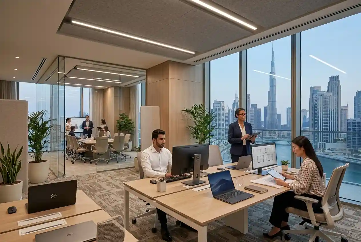 Modern office space available for rent in Business Bay Dubai