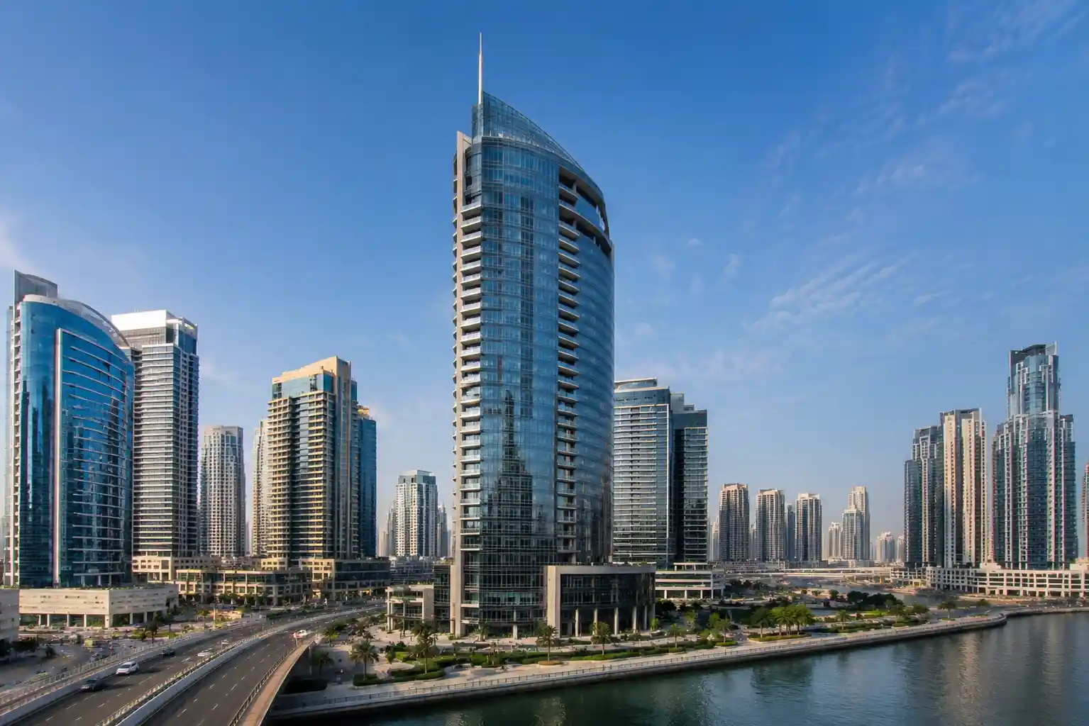 Opal Tower commercial office building in Business Bay Dubai