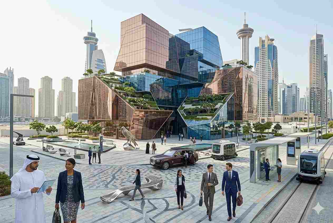 Commercial office building in Business Bay Dubai