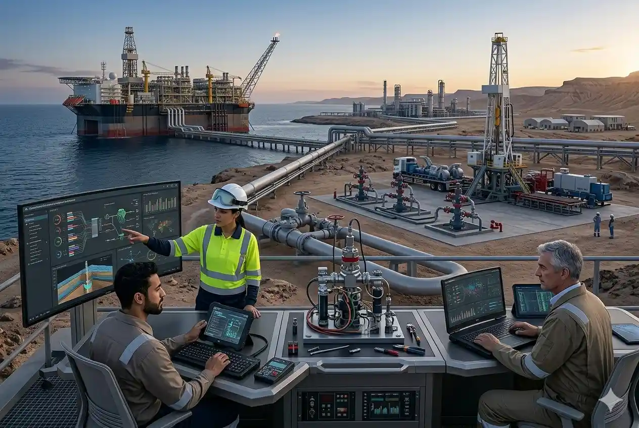 Advanced well completion technology equipment used in modern oil and gas operations