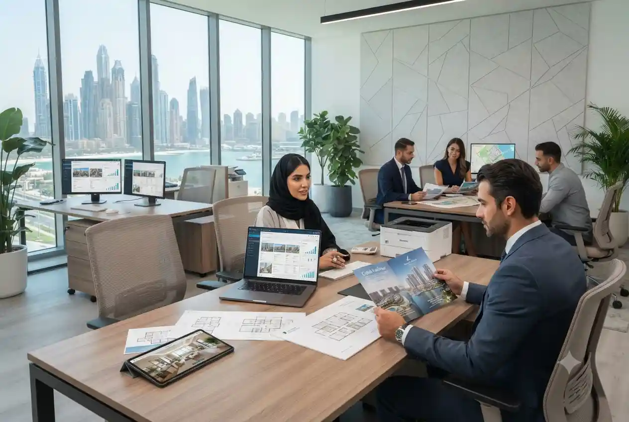 UAE real estate office representing Belresheed Real Estate Est services