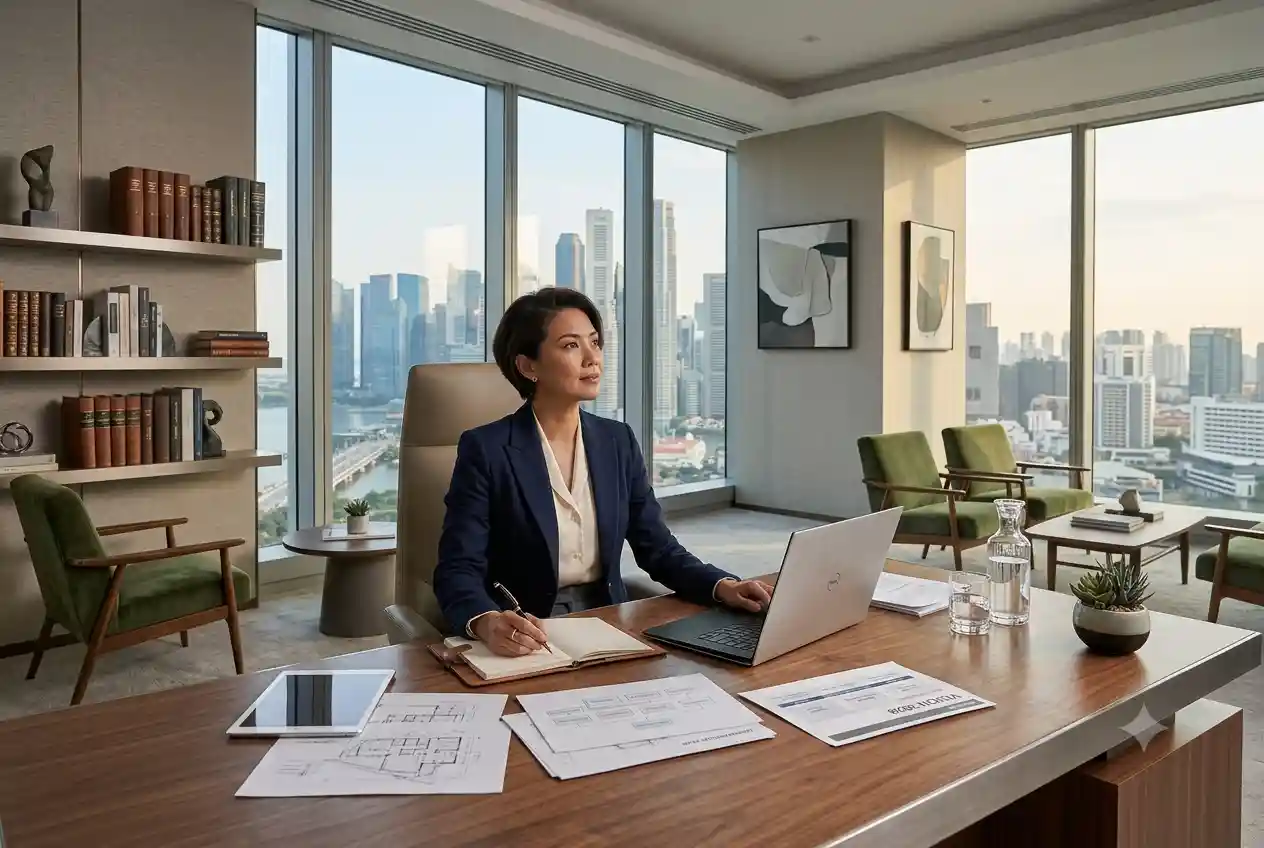 Professional executive representing a modern boss lifestyle and leadership mindset