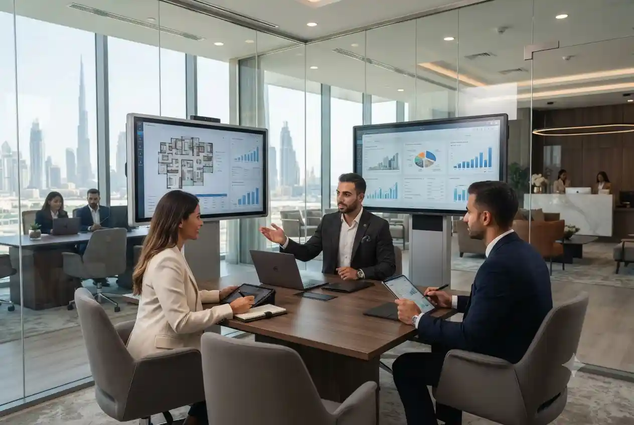 Dubai real estate office representing Crown Real Estate LLC services