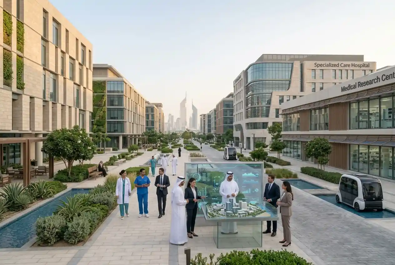 Modern healthcare infrastructure and healthcare investment environment in the UAE
