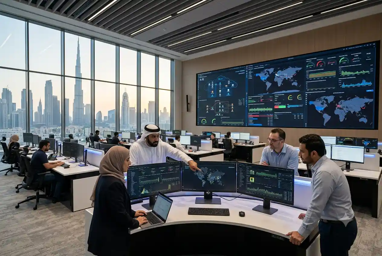Modern information technology and digital transformation solutions in the UAE business sector