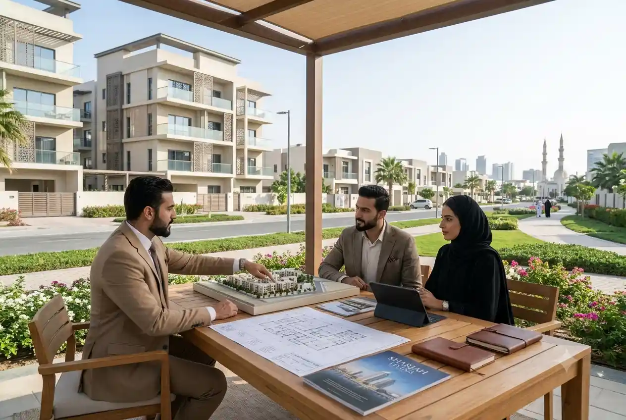 Modern residential properties and real estate investment opportunities in Sharjah UAE