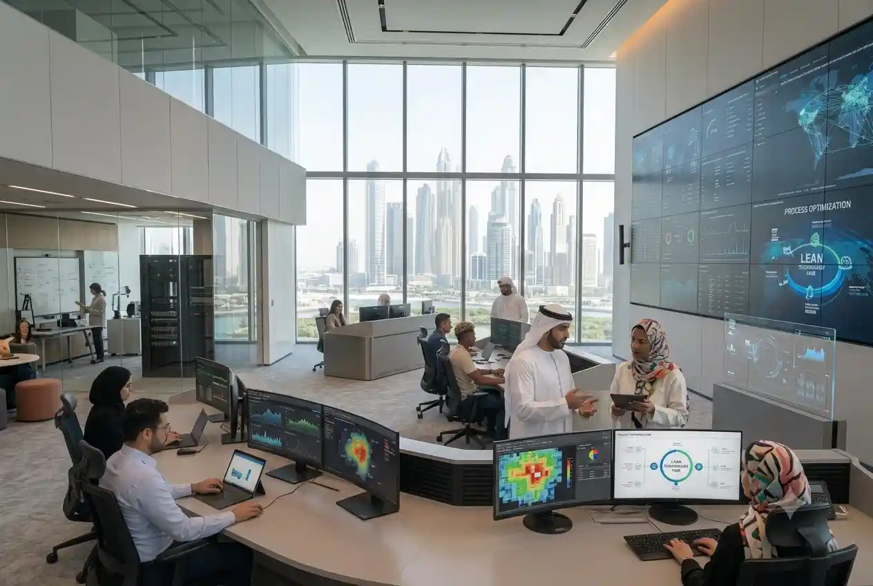 Technology professionals delivering digital transformation and IT solutions for businesses