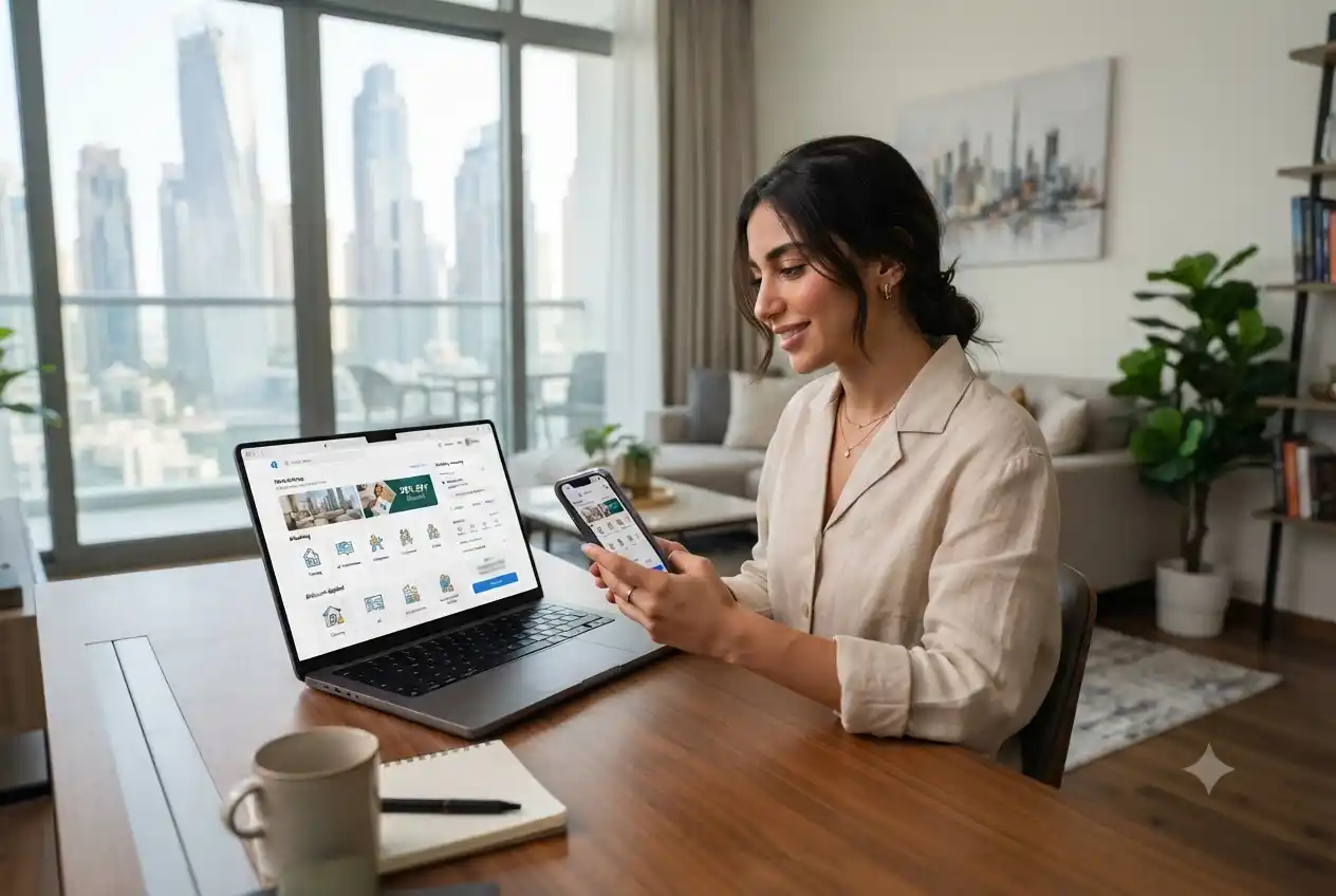 UAE resident searching for Service Market promo code while booking home services online