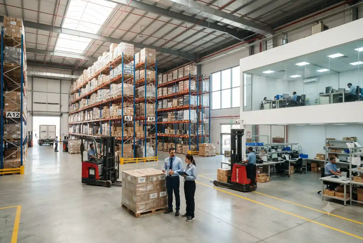 Modern warehouse representing Silver Home General Trading EST in the UAE